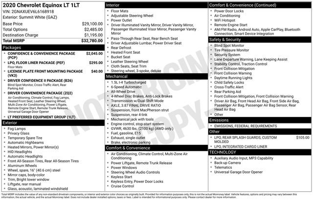 Used 2020 Chevrolet Equinox LT image 4