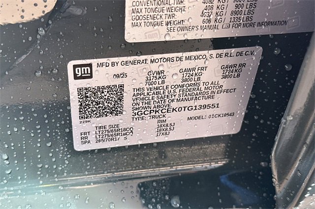 New 2026 Chevrolet Silverado 1500 Custom Trail Boss image 36