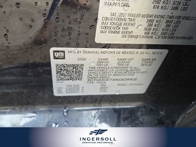 Used 2022 GMC Sierra 1500 Elevation w/ Elevation Premium Package image 28