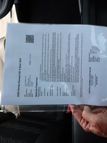 Used 2008 Honda Element SC image 39