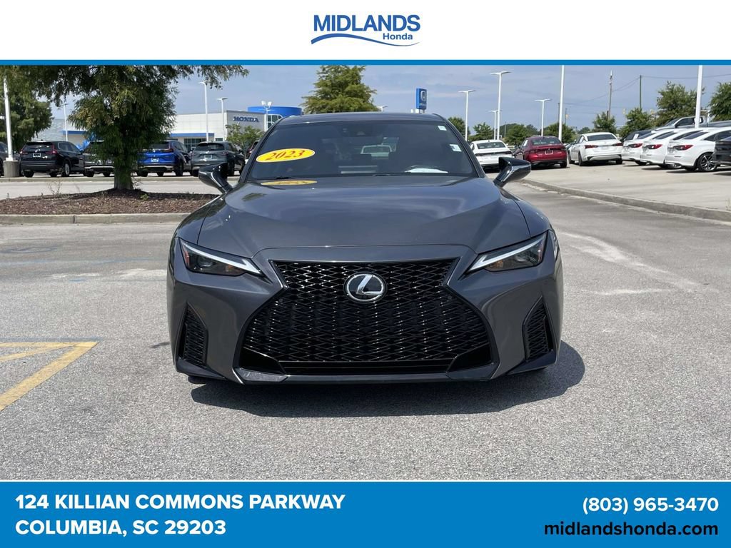 Used 2023 Lexus IS 350 F Sport w/ Memory Package RWD image 2