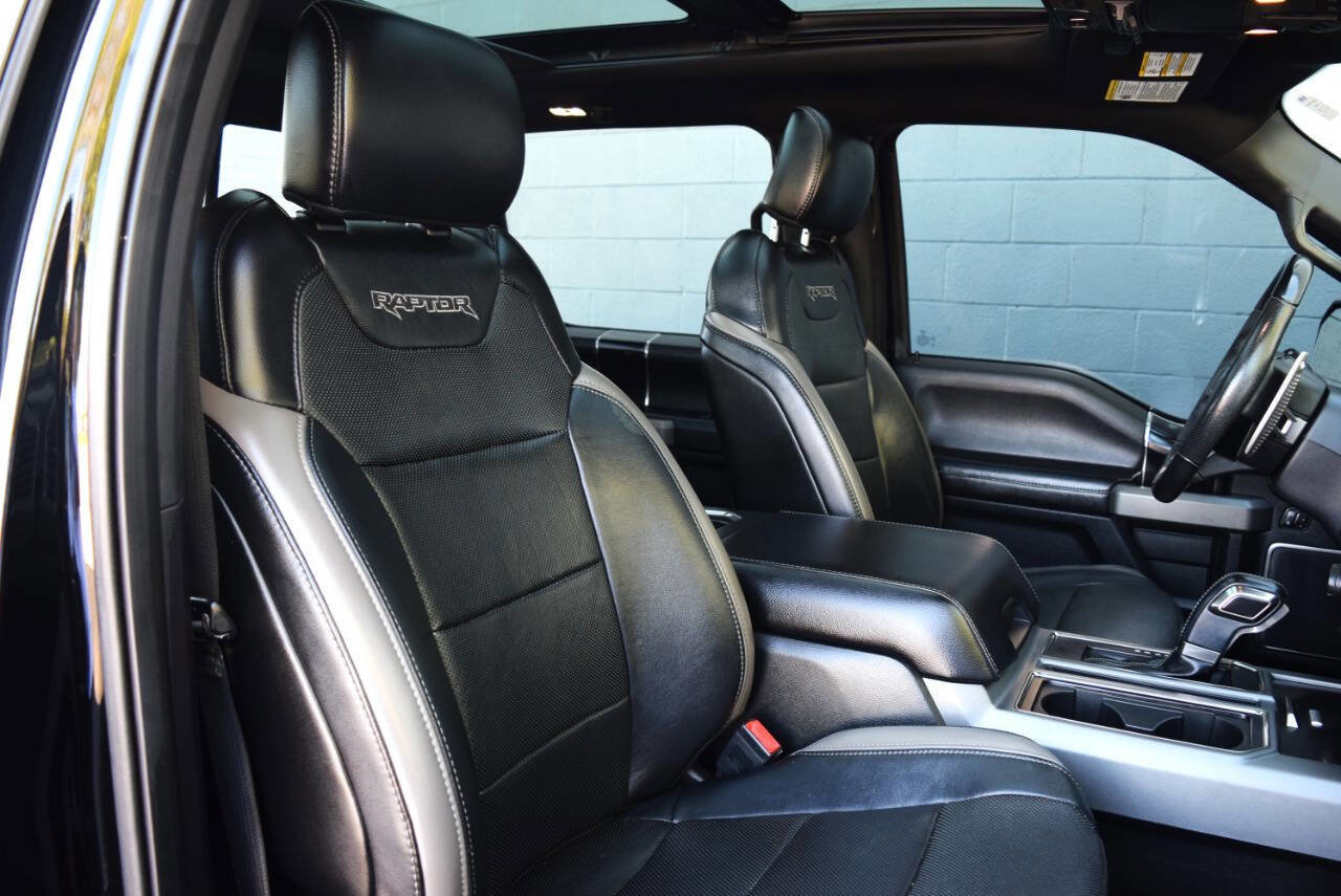 Used 2018 Ford F150 Raptor w/ Equipment Group 802A Luxury image 56