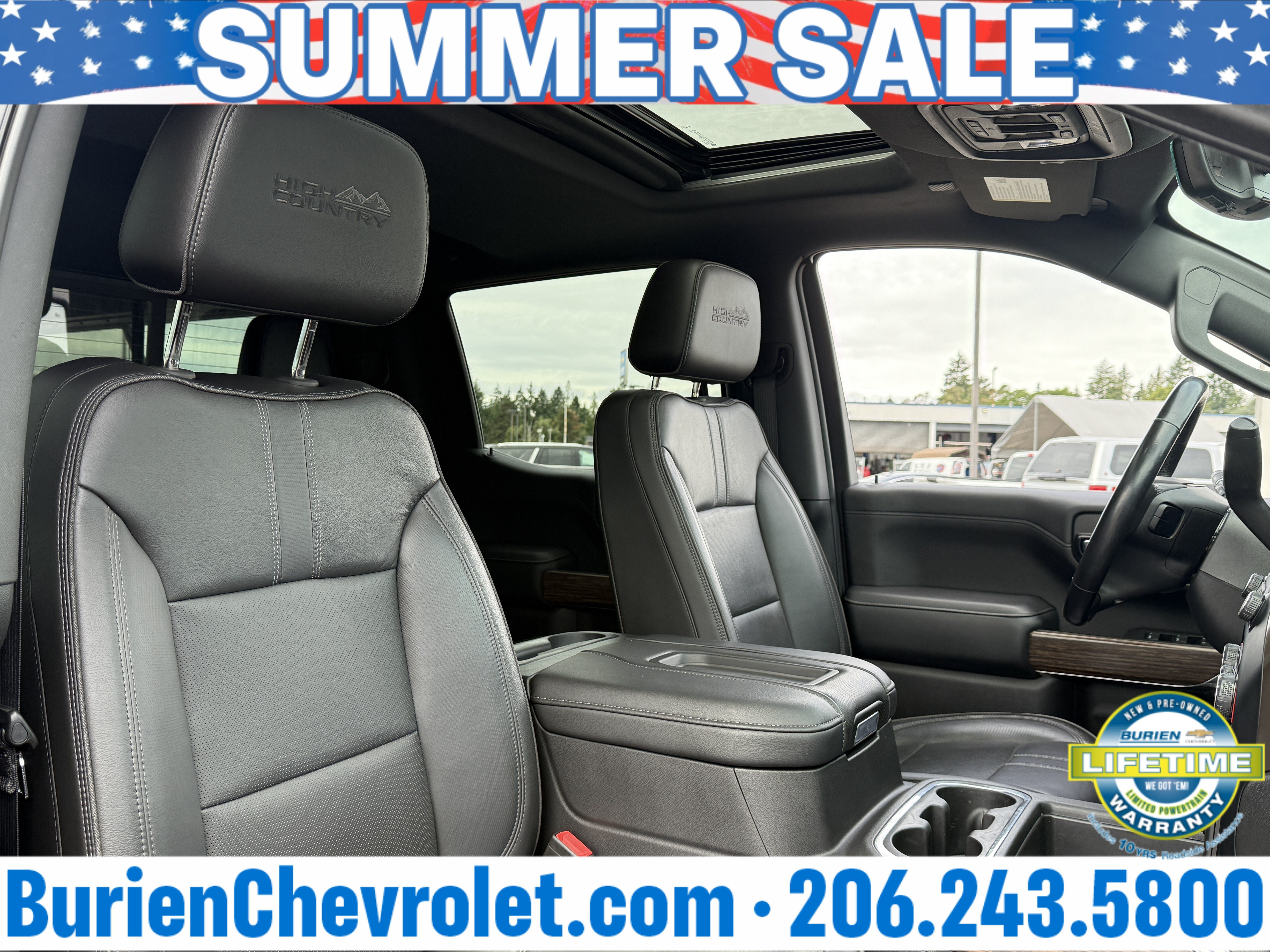 Used 2020 Chevrolet Silverado 1500 High Country w/ Technology Package AWD/4WD image 21
