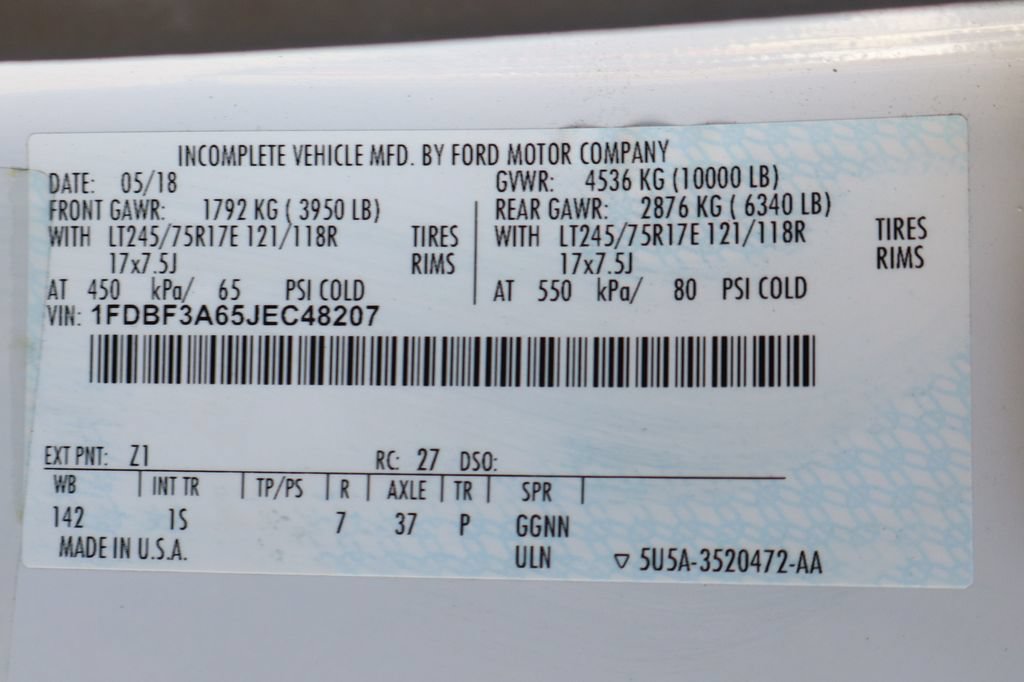 Used 2018 Ford F350 XL w/ Power Equipment Group RWD image 46
