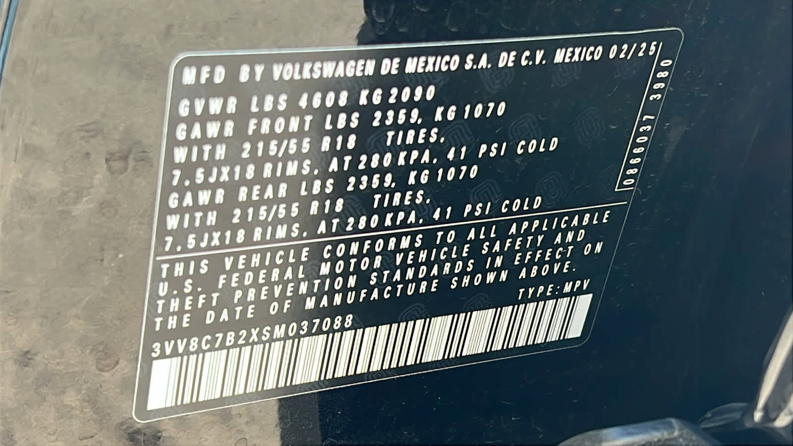 Used 2025 Volkswagen Taos S image 30