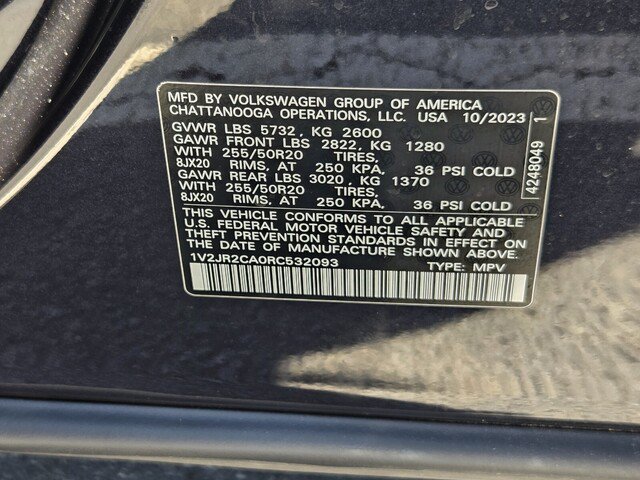 Used 2024 Volkswagen Atlas SE FWD image 27