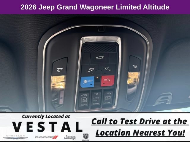 New 2026 Jeep Grand Wagoneer Limited w/ Premium Group II AWD/4WD image 18