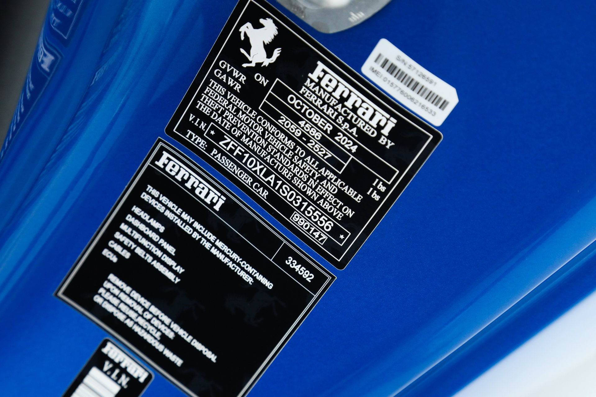 Certified 2025 Ferrari 12Cilindri image 44