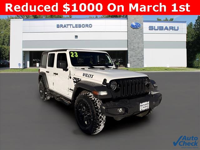 Used 2023 Jeep Wrangler Willys image 1