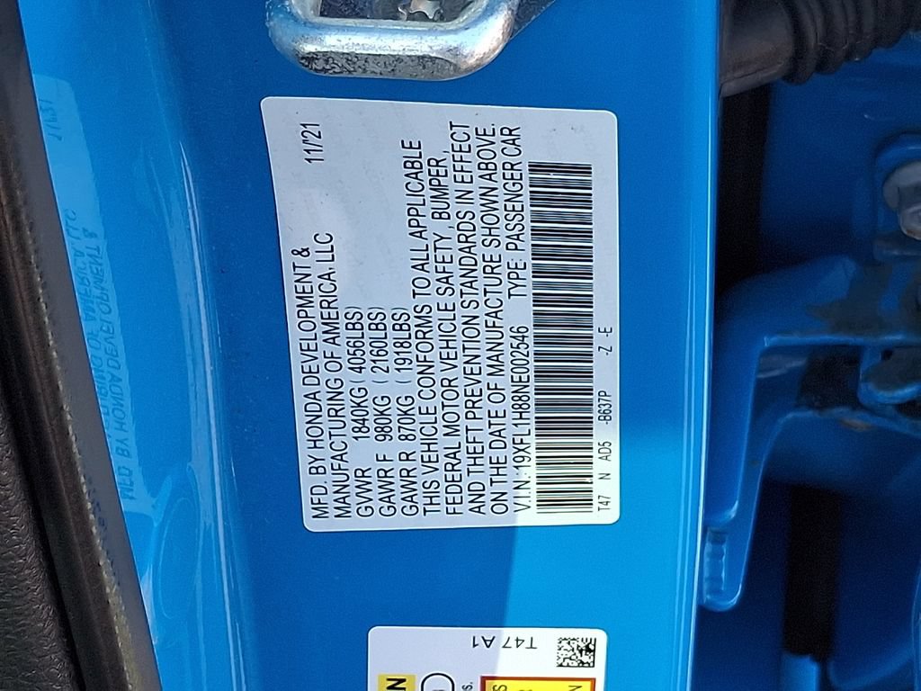 Used 2022 Honda Civic Sport Touring image 29