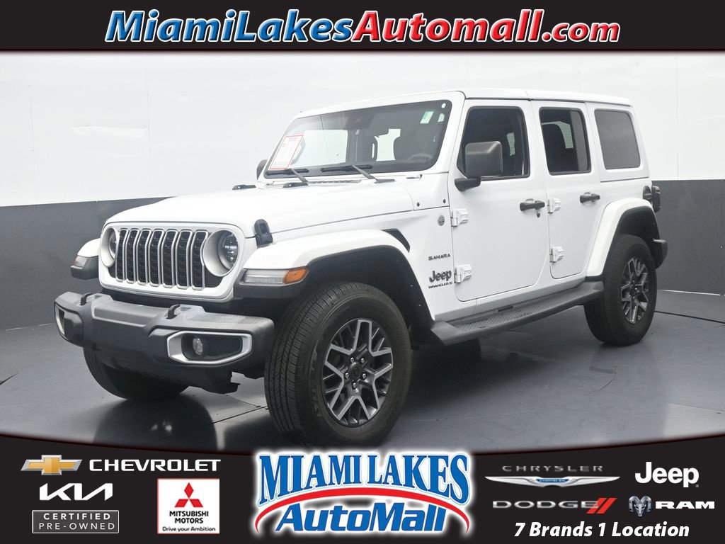 Used 2024 Jeep Wrangler Unlimited Sahara w/ Safety Group