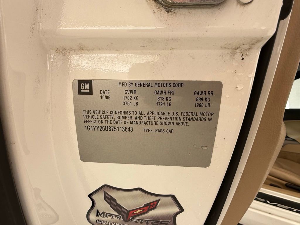 Used 2007 Chevrolet Corvette Coupe w/ Preferred Equipment Group image 23