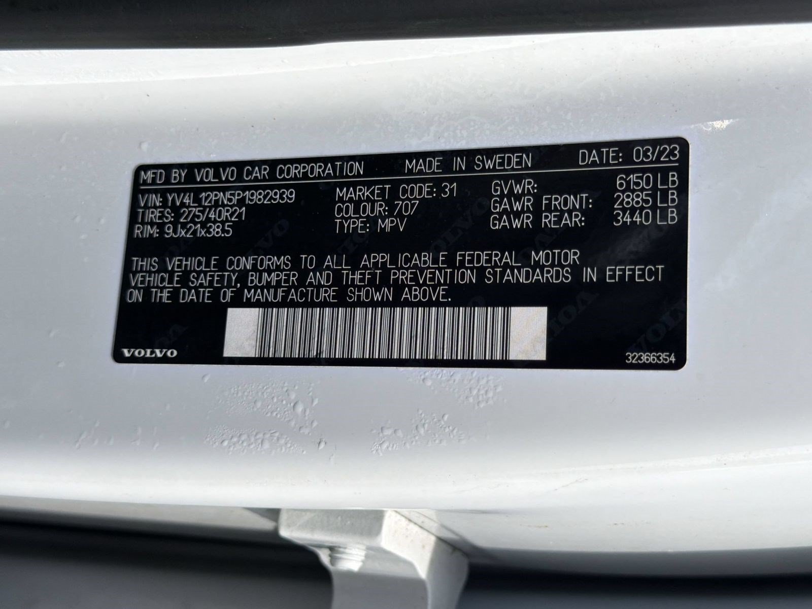 Certified 2023 Volvo XC90 B5 Plus w/ Protection Package Premier AWD/4WD image 25