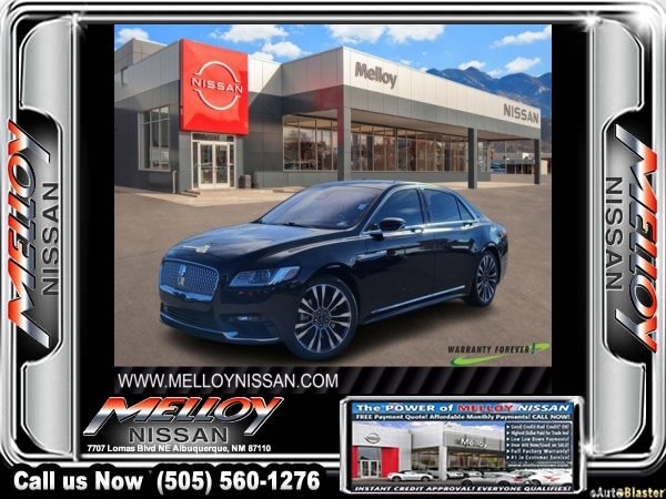 Used 2019 Lincoln Continental Reserve