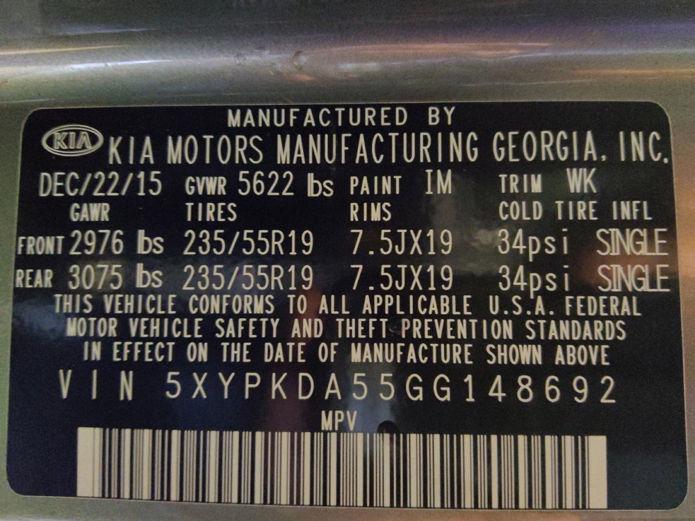 Used 2016 Kia Sorento SX w/ SXL Technology Package image 33