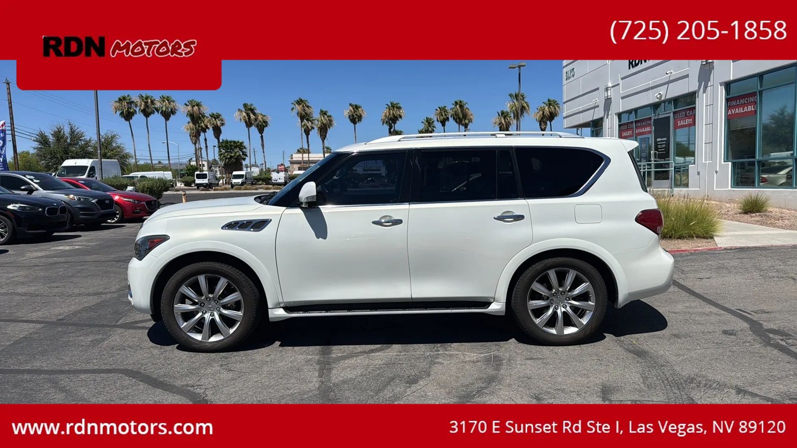 Used 2013 INFINITI QX56 2WD w/ Theater Pkg image 2