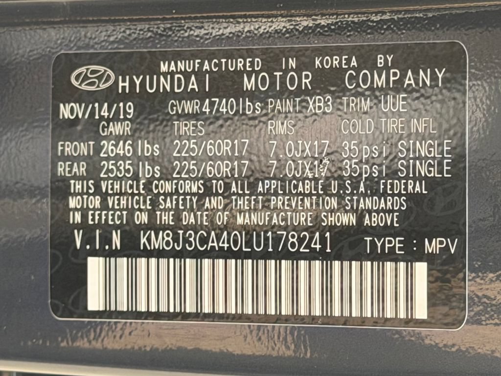 Used 2020 Hyundai Tucson Value AWD/4WD image 29