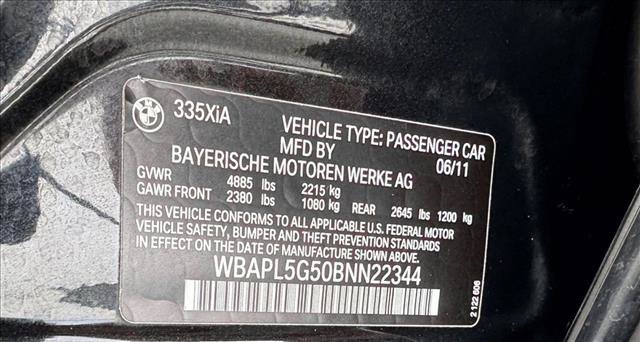 Used 2011 BMW 335i xDrive Sedan AWD/4WD image 23