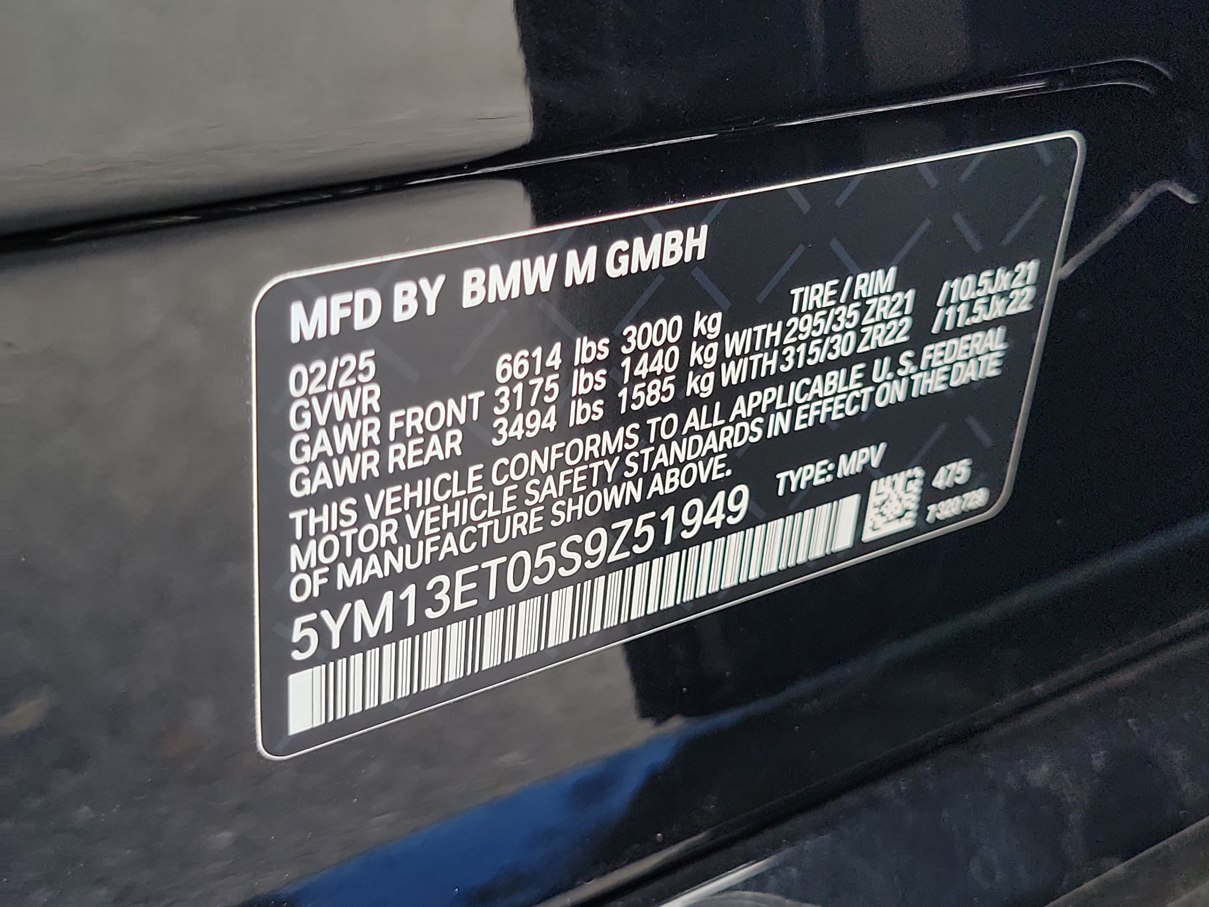 Used 2025 BMW X5 M Competition w/ Executive Package AWD/4WD image 10