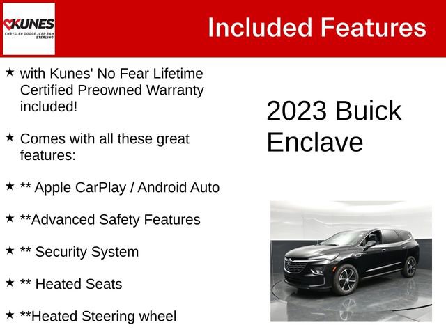 Used 2023 Buick Enclave Essence FWD image 4