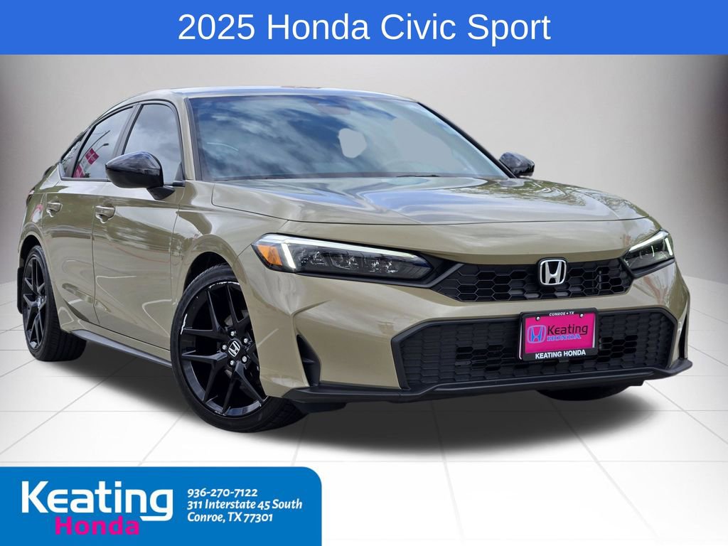 Certified 2025 Honda Civic Sport