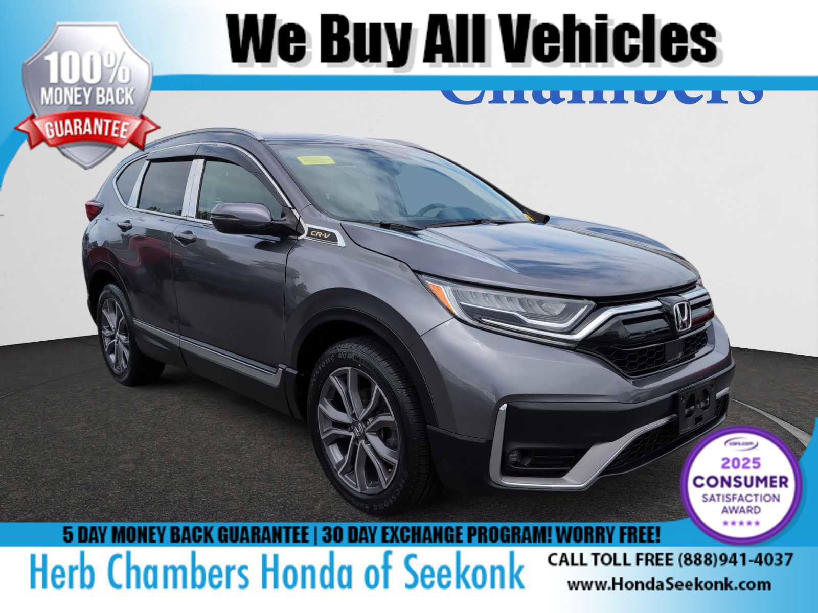 Used 2022 Honda CR-V Touring image 1