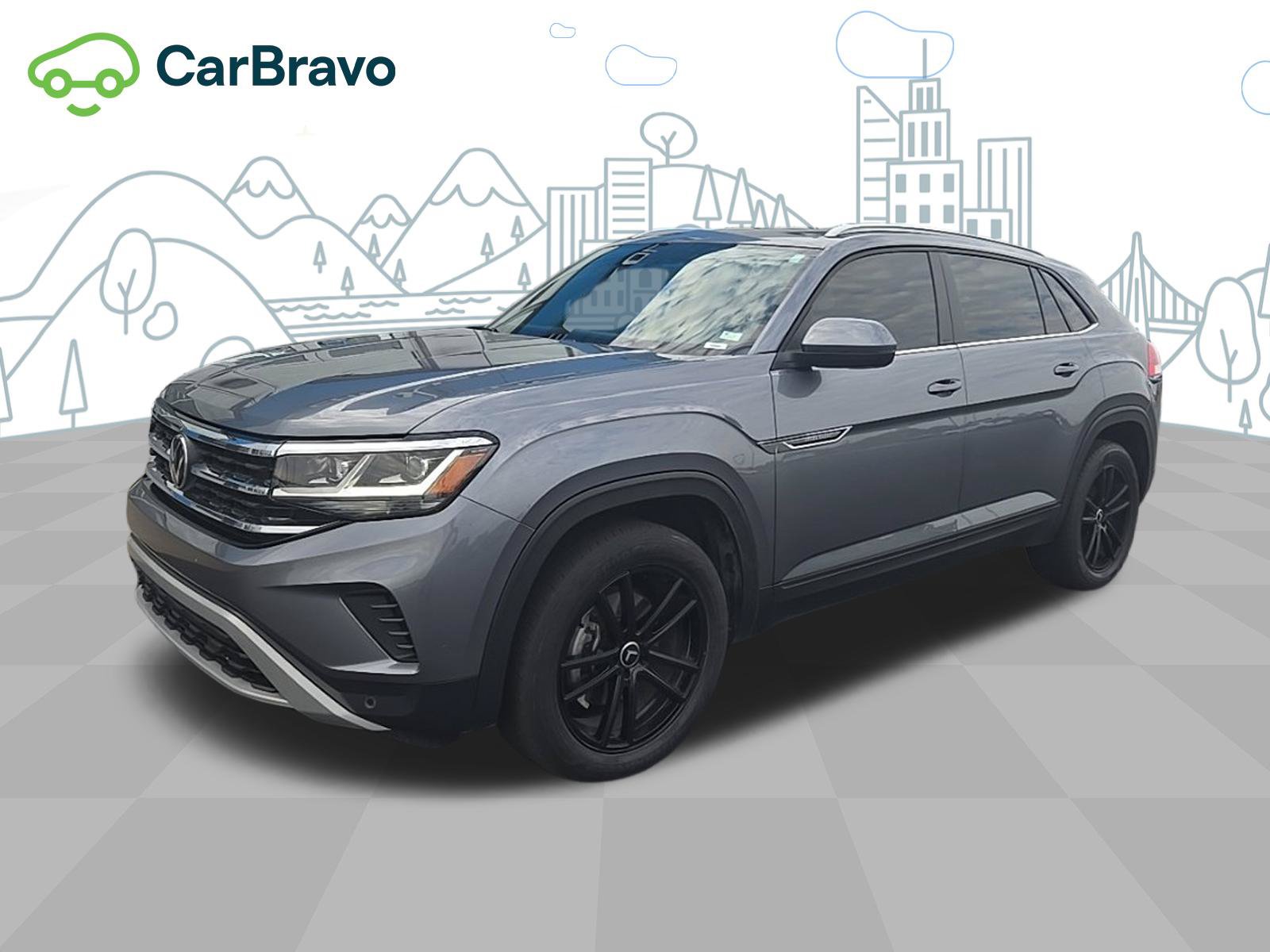 Used 2022 Volkswagen Atlas Cross Sport SE w/ Panoramic Sunroof Package