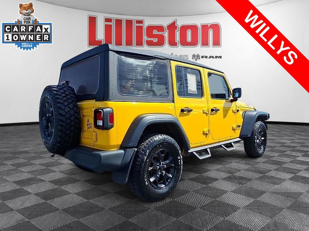 Used 2021 Jeep Wrangler Unlimited Sport image 2