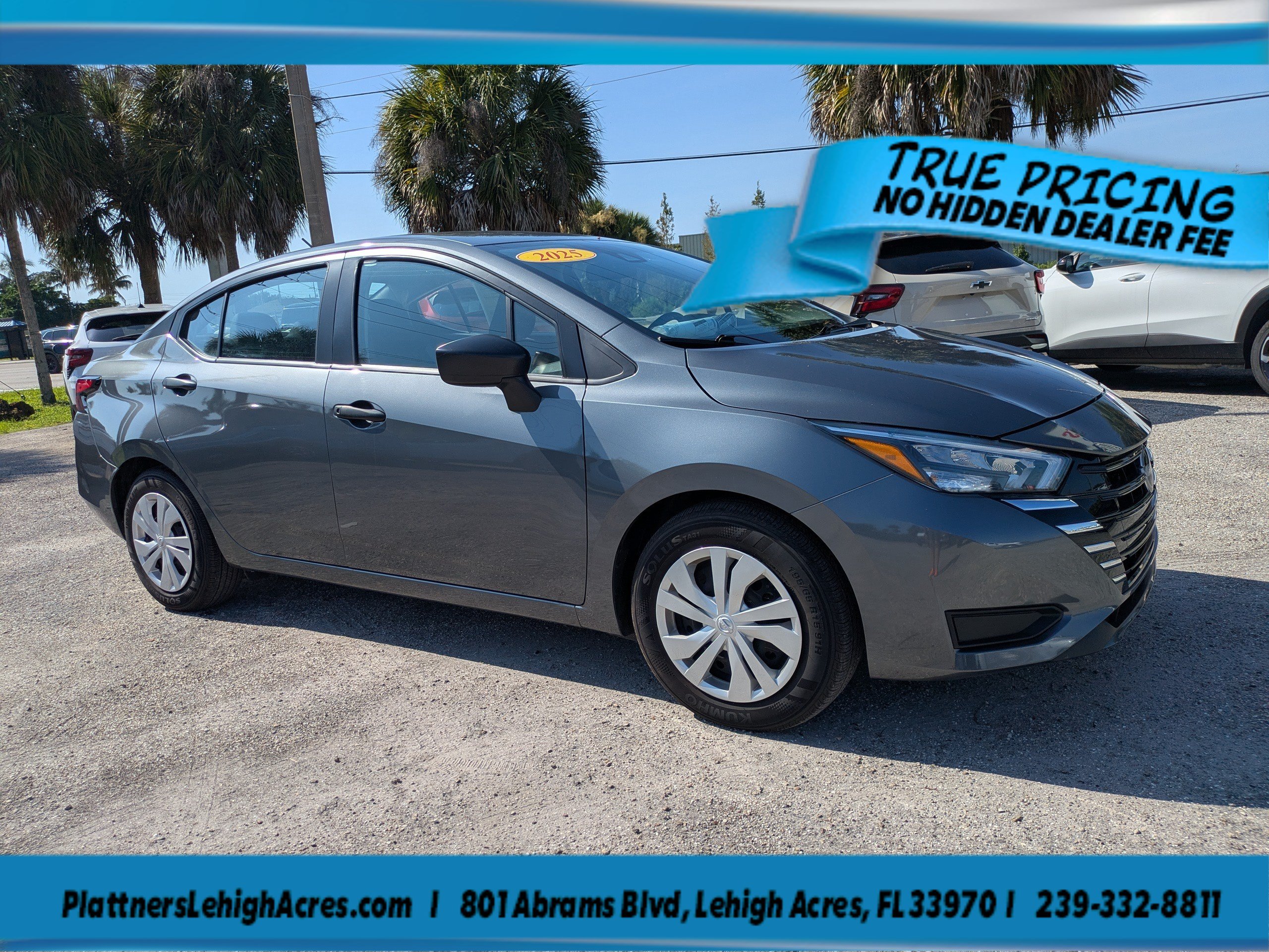 Used 2025 Nissan Versa S w/ Trunk Package