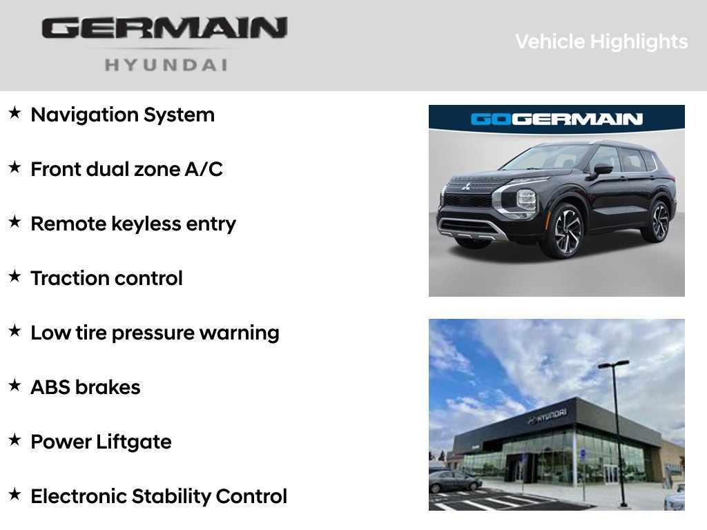 Used 2023 Mitsubishi Outlander SEL AWD/4WD image 8