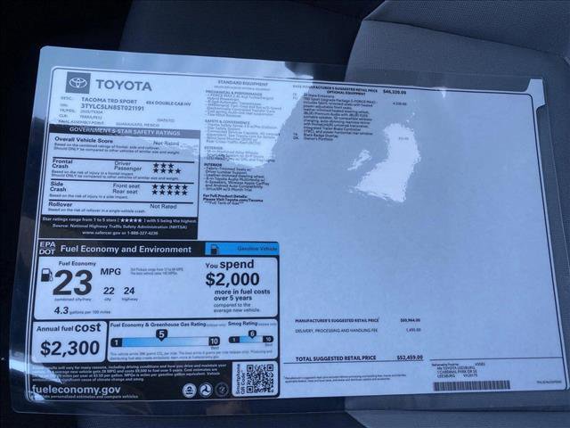 New 2025 Toyota Tacoma TRD Sport image 17