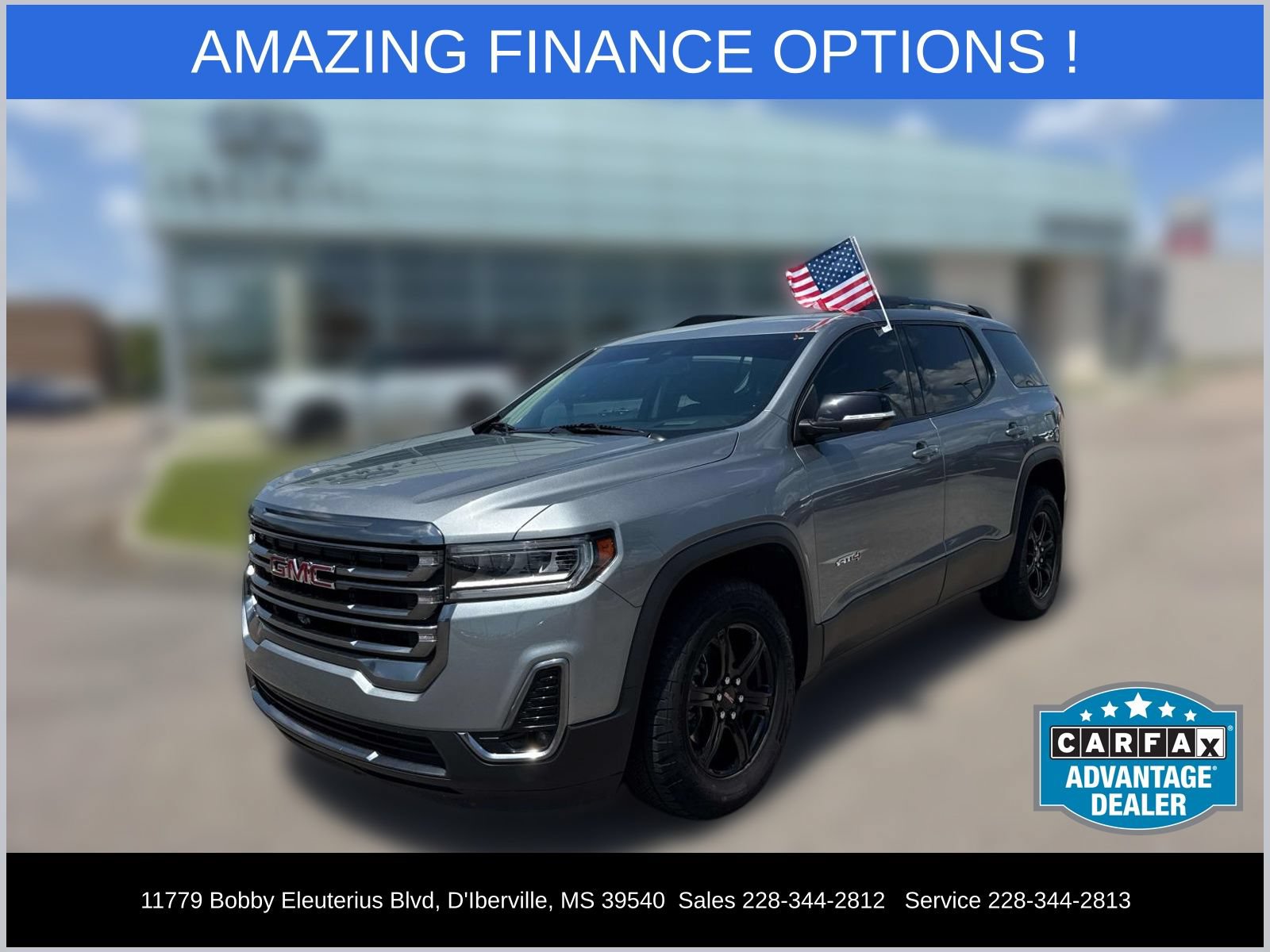 Used 2023 GMC Acadia AT4 w/ Technology Package AWD/4WD video 1