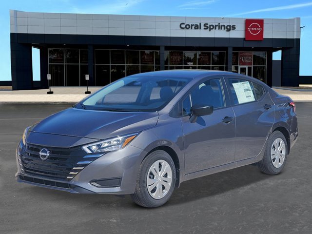 New 2025 Nissan Versa S w/ Trunk Package
