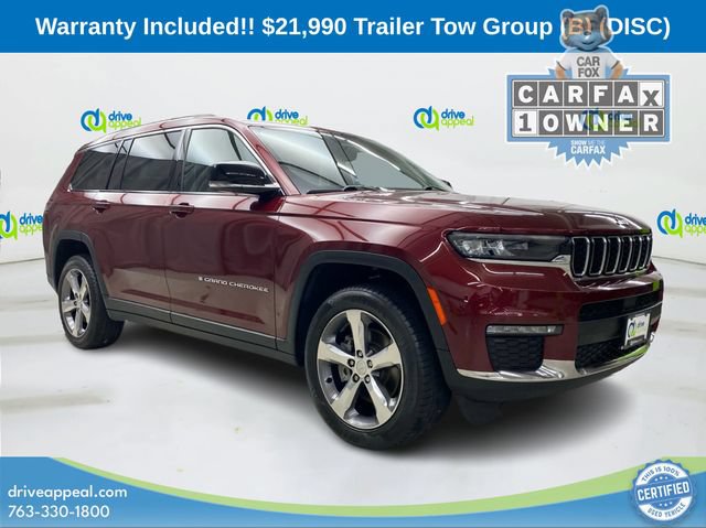 Used 2021 Jeep Grand Cherokee L Limited w/ Trailer Tow Group (B) AWD/4WD image 3