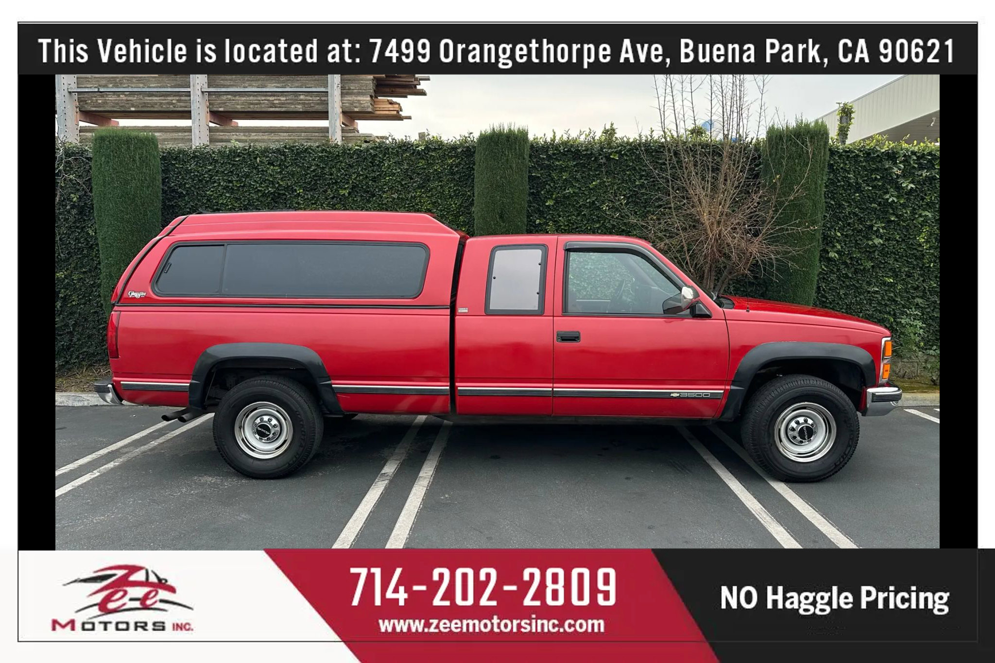 Used 1989 Chevrolet Silverado 3500 4x4 Extended Cab image 4