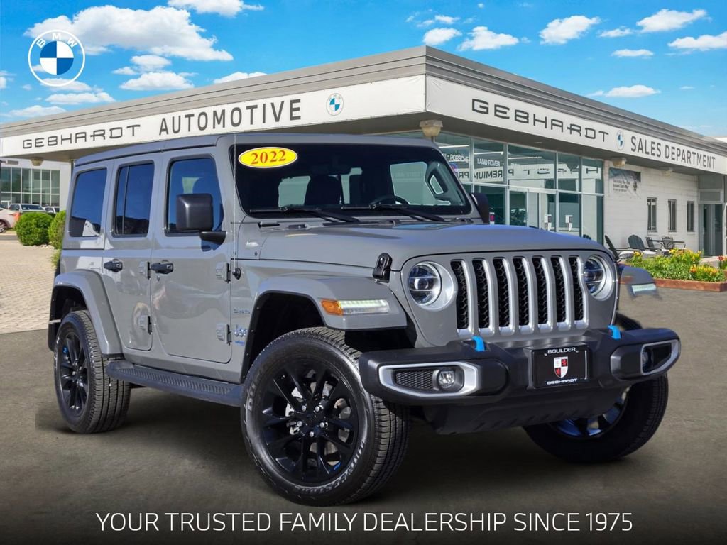 Used 2022 Jeep Wrangler Unlimited Sahara w/ Cold Weather Group image 1