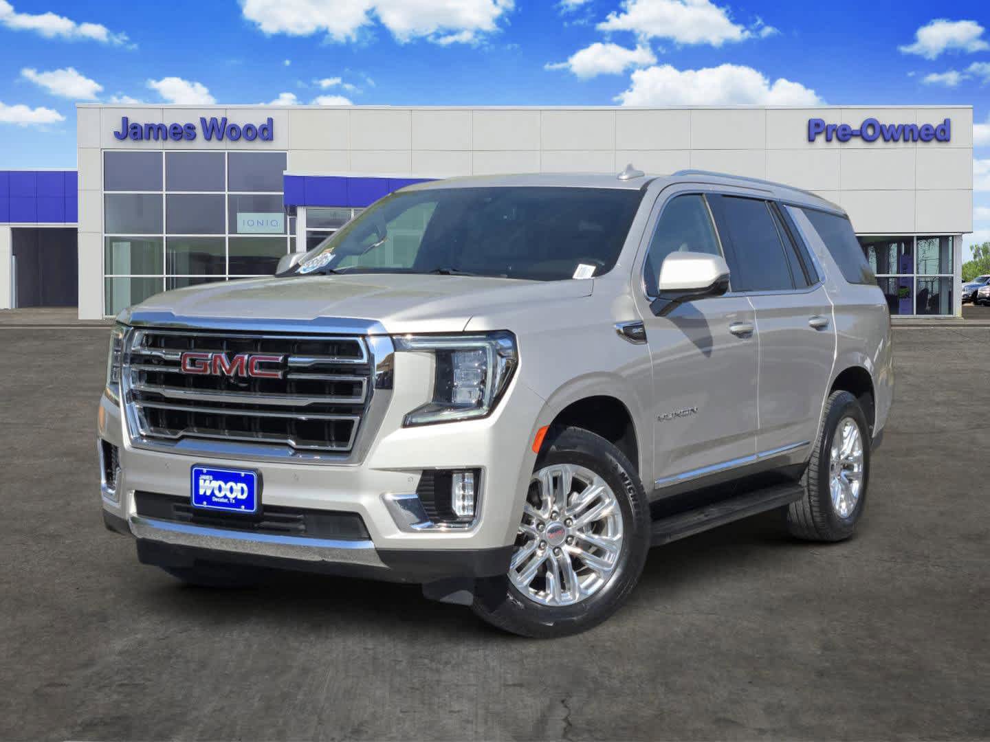 Used 2021 GMC Yukon SLT w/ Rear Media and Nav Package image 1