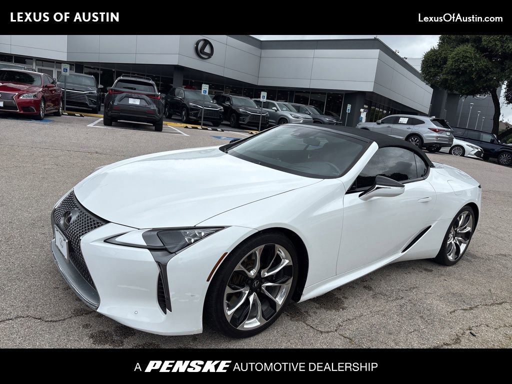Used 2021 Lexus LC 500 Convertible w/ Touring Package RWD image 1