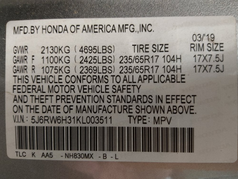 Used 2019 Honda CR-V LX image 33