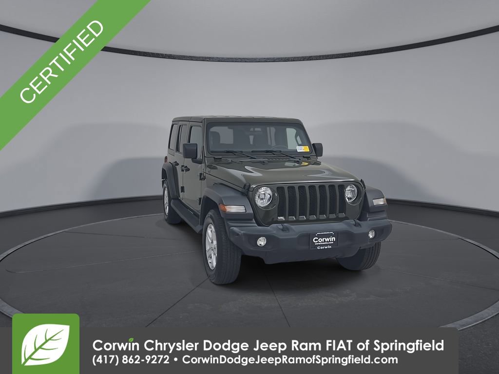 Certified 2022 Jeep Wrangler Unlimited Sport image 4