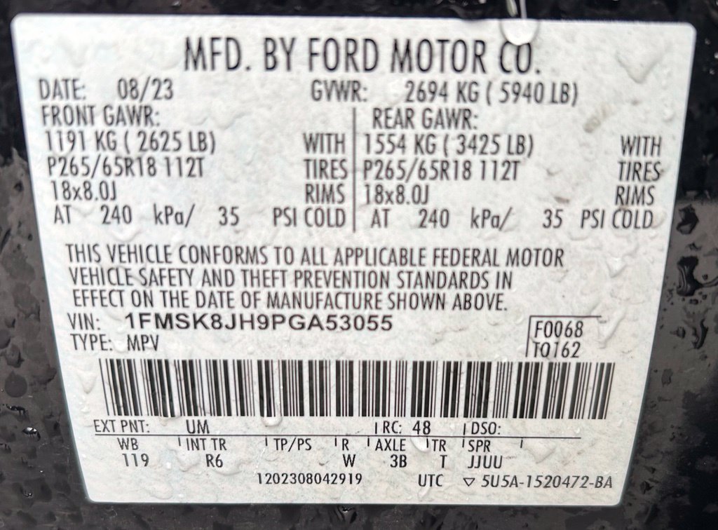 Used 2023 Ford Explorer Timberline w/ Timberline Technology Package AWD/4WD image 29