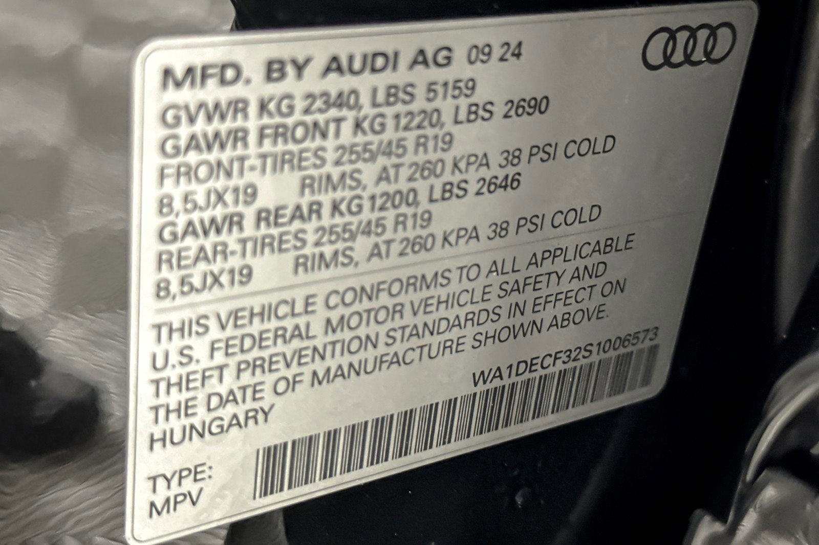 Used 2025 Audi Q3 2.0T Premium image 26