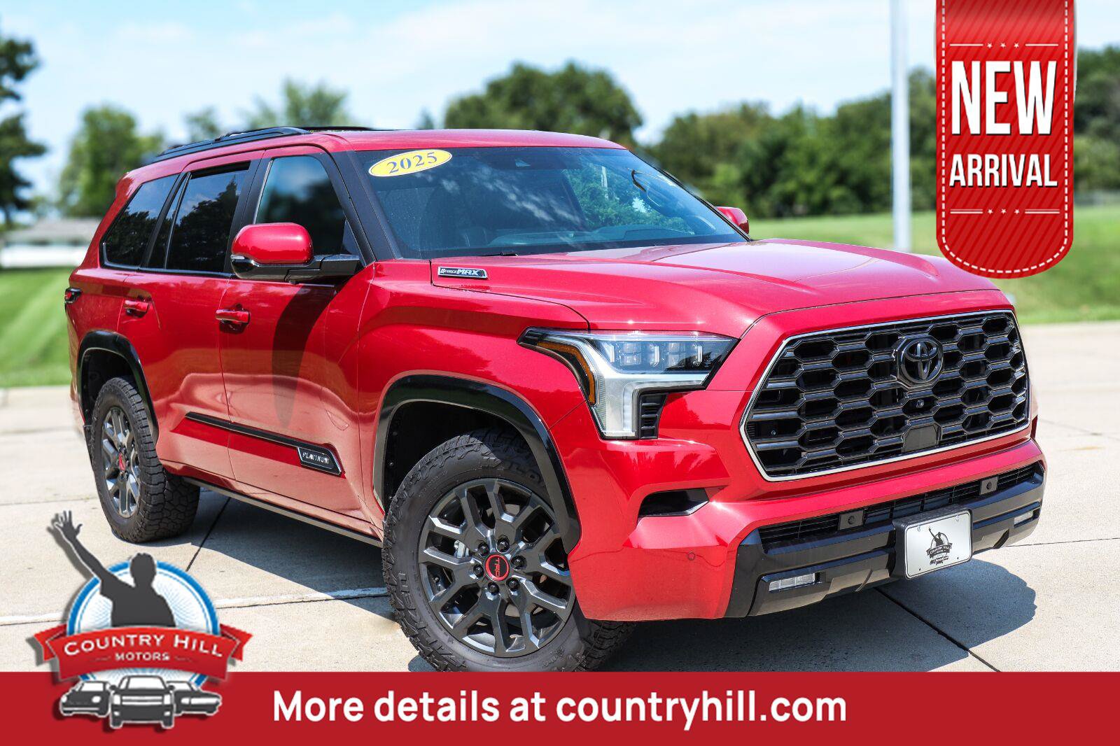 Used 2025 Toyota Sequoia Platinum AWD/4WD image 1