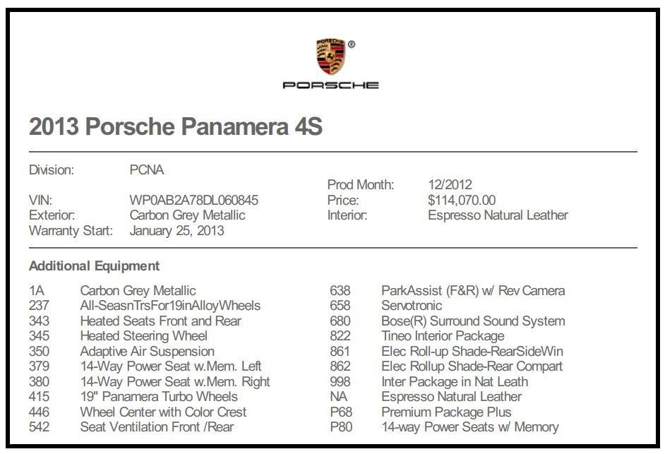 Used 2013 Porsche Panamera 4S image 13