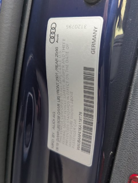 Used 2019 Audi S4 Premium Plus w/ Premium Plus Package AWD/4WD image 35