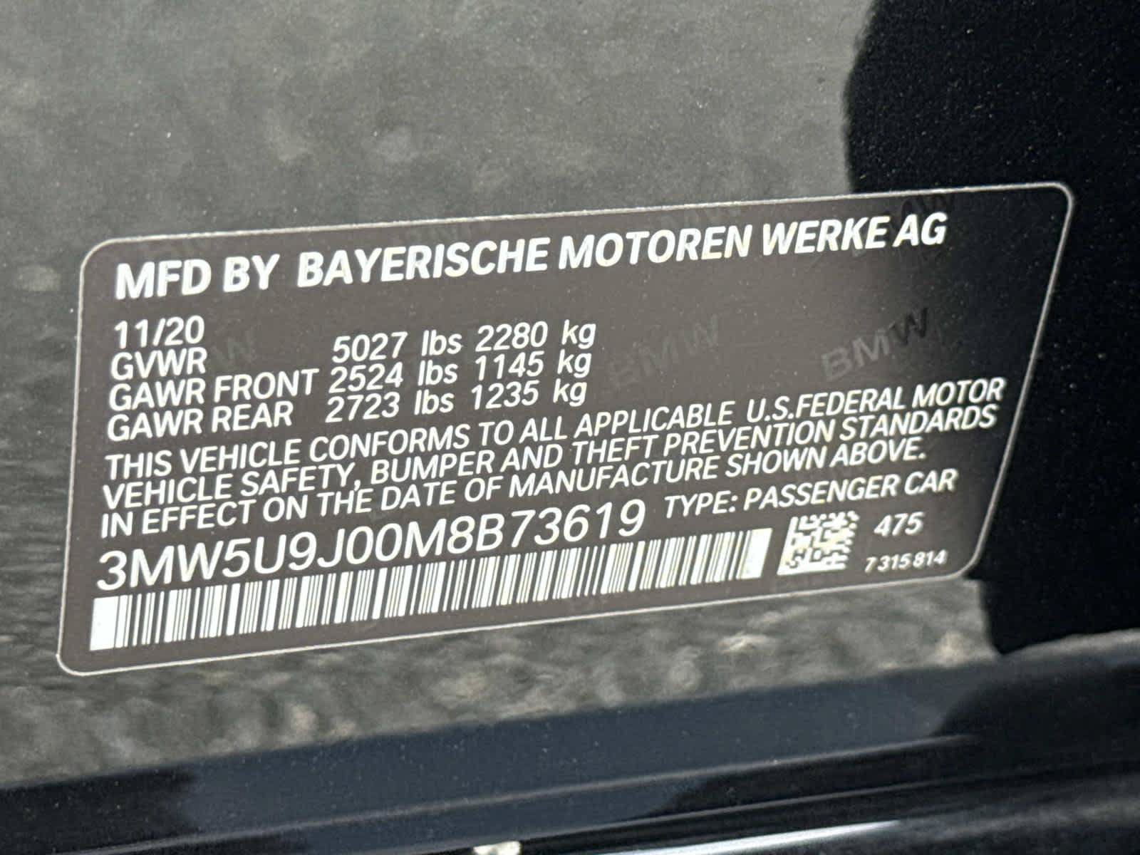 Used 2021 BMW M340i xDrive w/ Executive Package AWD/4WD image 30