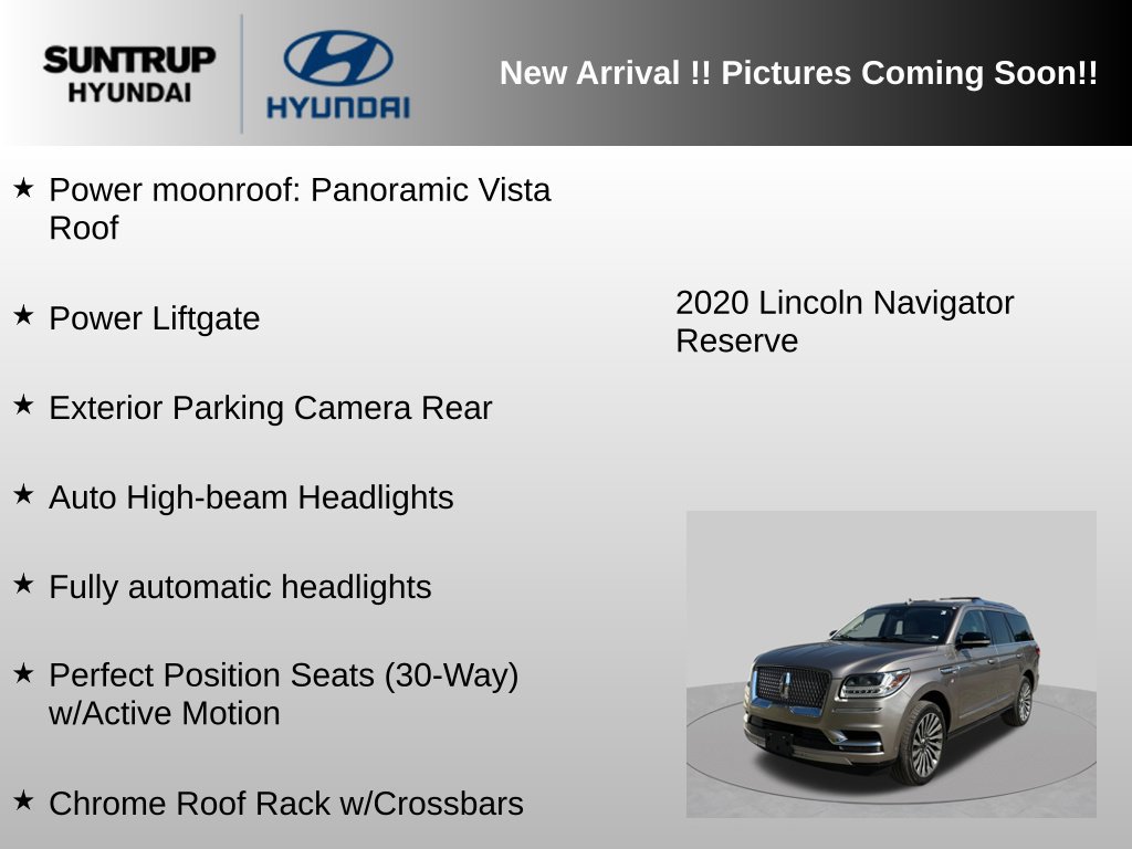 Used 2020 Lincoln Navigator Reserve w/ Luxury Package AWD/4WD image 11