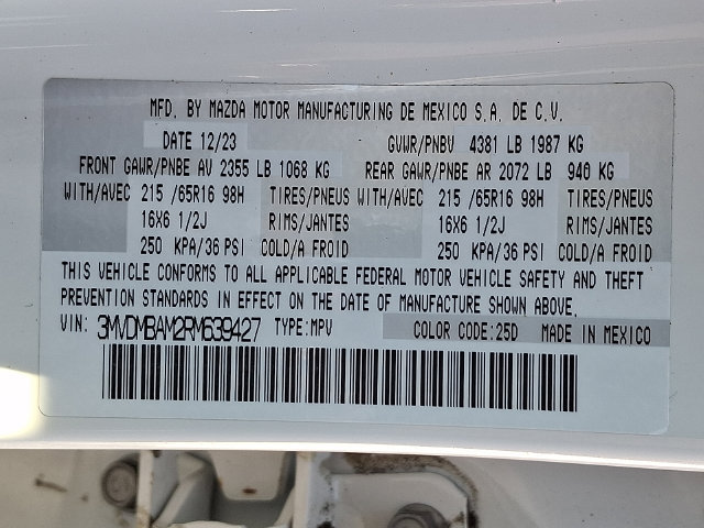 Certified 2024 MAZDA CX-30 AWD 2.5 S image 25