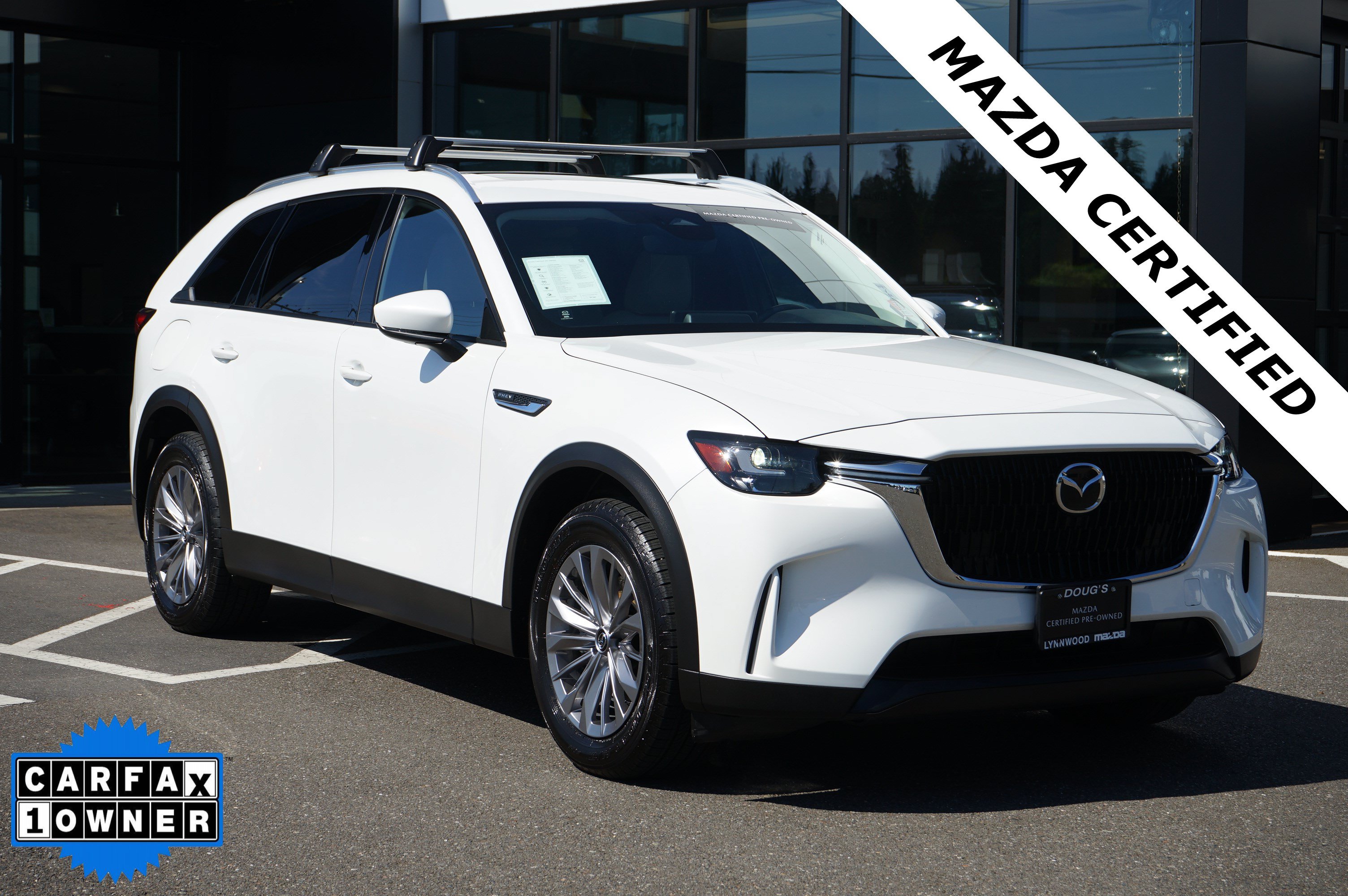 Certified 2024 MAZDA CX-90 Plug-In Hybrid w/ Preferred AWD/4WD image 1