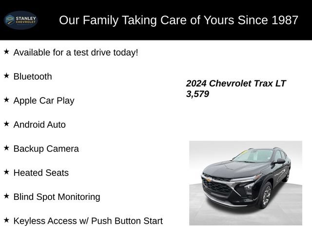 Used 2024 Chevrolet Trax LT w/ Driver Confidence Package FWD image 9
